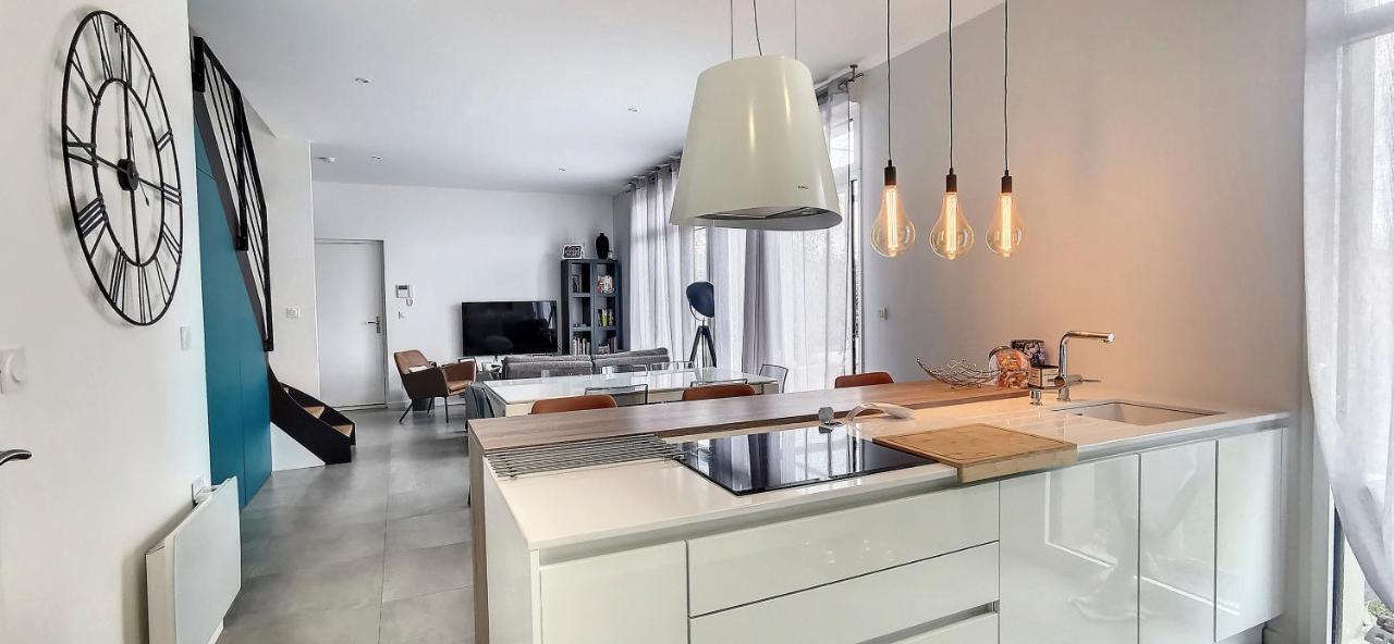 Duplex En Rez De Jardin Apartment Neuville-sur-Saone Ngoại thất bức ảnh